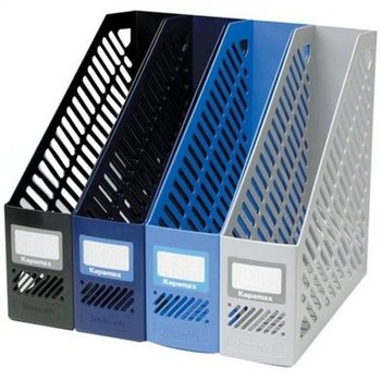 [VCM1N60R]서류꽂이(고정식 고정식 흑색 Kapamax)