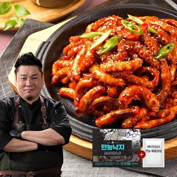 레이먼킴 셰프의 만능 낙지 135g x 10팩 + 만능볶음소스 50g x 10팩