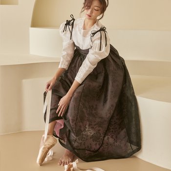 [스튜디오 혜온] 혜온 생고사 원피스 세트