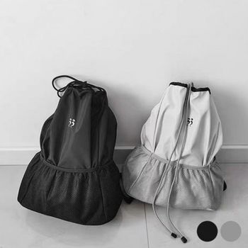 가벼운 KFG100L0 소재 복조리 스타일 던 남여공용 백팩