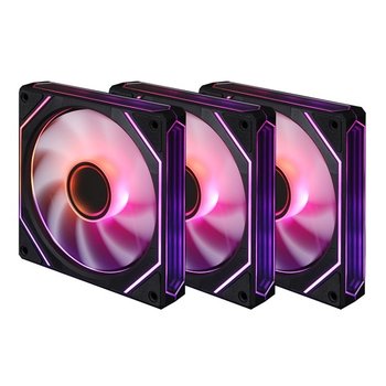 몬스타 가츠 XF120 4페이스팬 (3팩, 블랙)