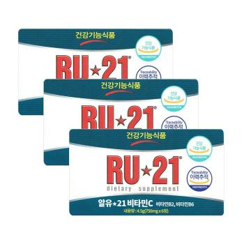 [알유21] 알유21 RU 21 비타민C 750mg x 6정 3박스 -SDL- (S12264044)