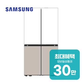 삼성 비스포크 AI 하이브리드 4도어 냉장고 875L RM80F91L1XJ 렌탈 60개월 월 108900원