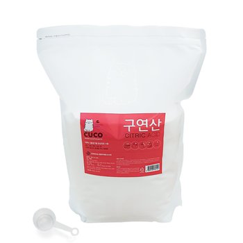 [오늘출발] 한내음 구연산 5kg 베이직 가습기 세척 물때 청소 섬유유연제