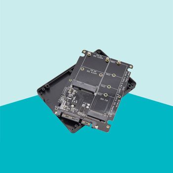 SATA 컨버터(M.2 - Msata) 2.5 케이스 mSATA to sata케이블 usb메모리 외장하드2tb wd외장하드