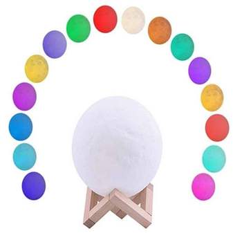 조명선물 미니조명 키즈마무드등 달무드등 18cm 레인보우 인테리어소품