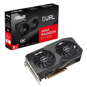 [해외] ASUS AMD Radeon RX7600 탑재 비디오 카드 DUAL-RX7600-O8G