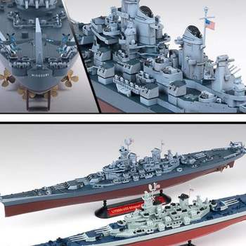 아카데미과학 미해군 전함 미주리 프라모델 피규어