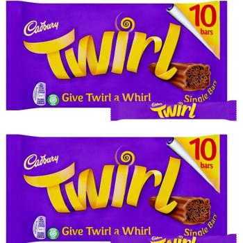 [해외] [해외직구] Cadbury 캐드버리 트월 초콜릿 바 멀티팩 21.5g 10개입 2팩