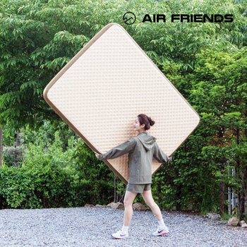 초경량 에어프렌즈 에어매트 엠보싱 13cm 파이브맨 280x200cm