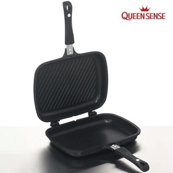퀸센스 인덕션겸용 양면팬(특대) 고구마 생선후라이팬