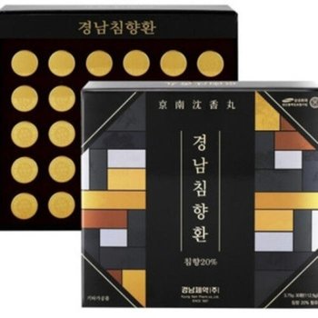 [유로메디] 경남 침향환 3.75g x 30환 사양벌꿀 명절 거래처 선물 홍삼농축액
