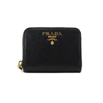 프라다 <b>1MM</b>268 2B6P F0002 <b>비텔로</b> 무브 동전<b>지갑</b> 블랙