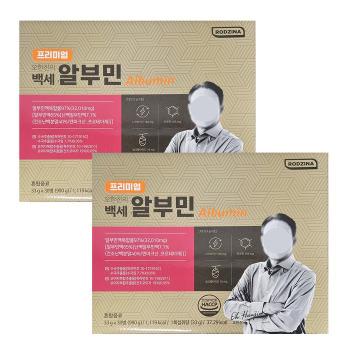 로지나 프리미엄 오한진 백세 알부민 33g 30병 2박스 FWS (S49298606)