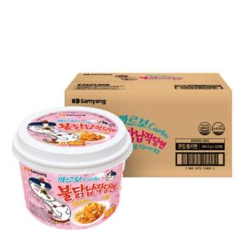 삼양식품 까르보불닭납작당면 164.5g, 24개 (S43168657)