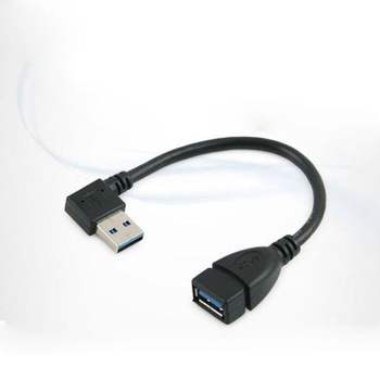 꺾임형 USB 젠더 연결케이블 블랙 변환 연장 MF c타입변환젠더 hdmi젠더 충전케이블 아이폰젠더