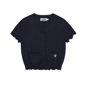 [키르시]스몰 체리 포플 브이넥 니트 가디건 KKRMCCD513M_NAA