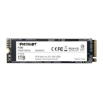 [해외] Patriot Memory P300 1TB M.2 SSD 2280 NVMe PCIe Gen 3x4 내장 SSD P300P1TBM28