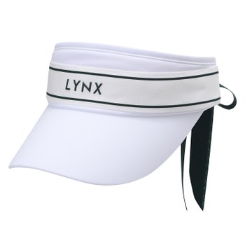 [링스] 여성 테이프 디테일 바이저 L21D1CP253_WH