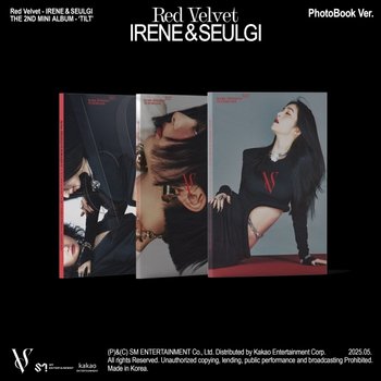 [CD]레드벨벳-아이린&슬기 - 미니 2집 [Tilt] (Photo Book Ver.) / Red Velvet - Irene & Seulgi - 2Nd Mini Album [Tilt] (Photo Book Ver.)