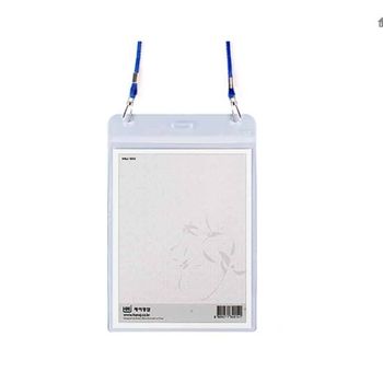 목걸이이름표 행사명찰 목걸이 명찰 세로형 쥬얼리