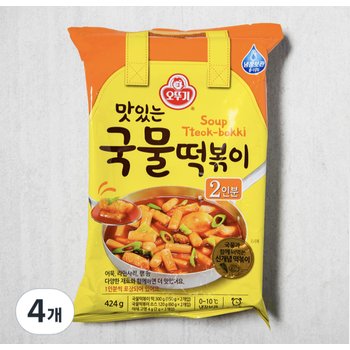 [신세계백화점]오뚜기 맛있는 국물떡볶이424gx4(냉장)