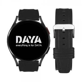 갤럭시워치 GG83UZ77 5 4 3 스트랩 20mm 블랙 가죽실리콘