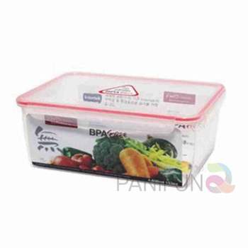 직사각 밀폐용기 4600ml 냉장고보관용기 사각밀폐용기 냉장고정리 투명용기 투명통 냉장고용기