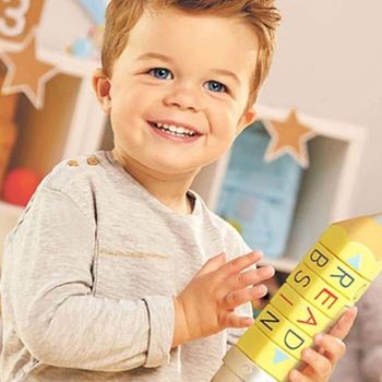 유아 ZRW735T5 스펠링 펜슬 영아 교구 단어