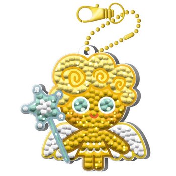 어린이 보석십자수 열쇠고리 키링 쿠키런 천사맛 쿠키 BSK1-59