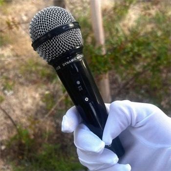 소품용 마이크 가짜 이벤트용 진행용 파티용 장기자랑 가볍운 이벤트 비음성 소리 성대 장기