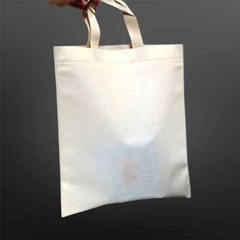 부직포 I2W1M9M7 손잡이 쇼핑백 베이지 52X55cm 50매