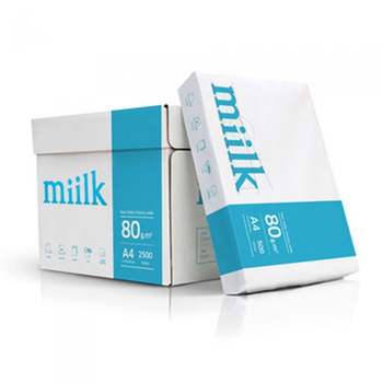한국제지 밀크복사지 A4 80g 500매 / 210x297mm 박스 (5개입)