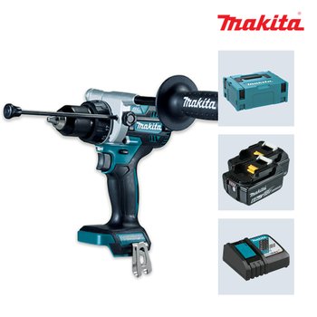 마끼다 DHP486RGE 18V 6.0Ah 배터리 2팩 충전함마드릴 해머드릴 DHP481후속+케이스포함