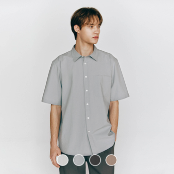 [컨셉원] 포플린 반팔 셔츠 10045525/045525