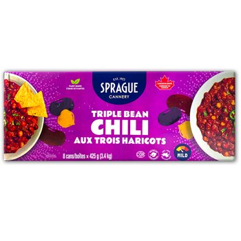 코스트코 스프래그 트리플 빈 칠리 3400g(425g x 8캔) 캔 통조림 콩 비건