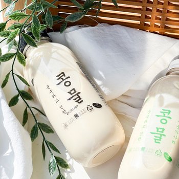 국산콩 갈아만든 진한 콩물 콩국 두유 백태 1000ml+1000ml