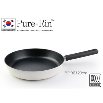 [Pure-Rin] 퓨어린  화이트  인덕션 (IH) 티타늄코팅 프라이팬 28cm