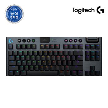 로지텍코리아 로지텍G G915 X LIGHTSPEED TKL 무선 게이밍 키보드 블랙 SSG