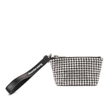 [해외배송] 알렉산더왕 라운드 스트랩 지퍼 파우치 70424N12M 100