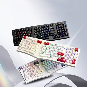 [해외] FEKER Alice98pro 기계식 키보드 98%배열 전키핫스왑 RGB램프 8000mAh