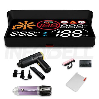 아이나비 AIR HUD 에어 허드 어플 연동 헤드 업 디스플레이 자동차 차량 차량용 네비 네비게이션