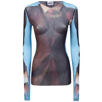 [해외] 26SS 장 폴 고티에 긴팔 티셔츠 26 01 W TO458 M027P 90 MULTICOLOUR