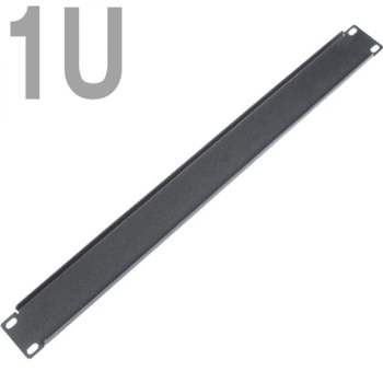 NETmate FQ54IW11 CYPN 허브랙 블랭크 판넬(1U 블랙)