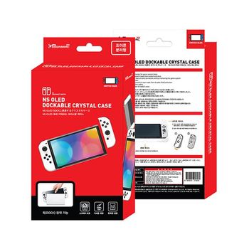 닌텐도 스위치 OLED NS 독에끼워쓰는 크리스탈 케이스 닌텐도스위치 스위치OLED 스위치케이스