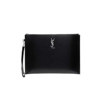 [해외] (Saint Laurent)생로랑 스무스 레더 태블릿 홀더 블랙 667686-0SX0E-1000