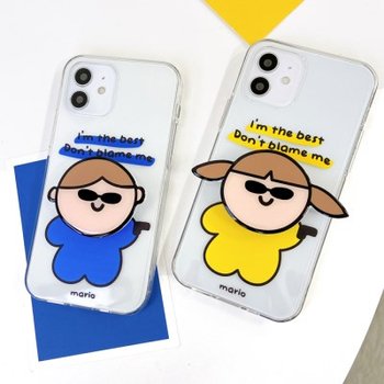 [모양톡+젤리케이스 내가최고]아이폰14 프로 맥스 갤럭시s22 a52s a3