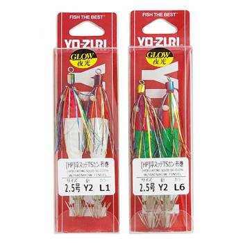 요즈리 레인보우 틴셀 플로팅 스퀴드지그 클로스 A1464 3.0호 M2 쭈꾸미 갑오징어 한치 에기