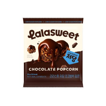 라라스윗 저당 초코범벅 팝콘 30g x 6개