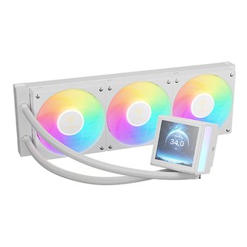 겜디아스 CHIONE P5-360 CPU수랭쿨러 화이트 한미마이크로닉스